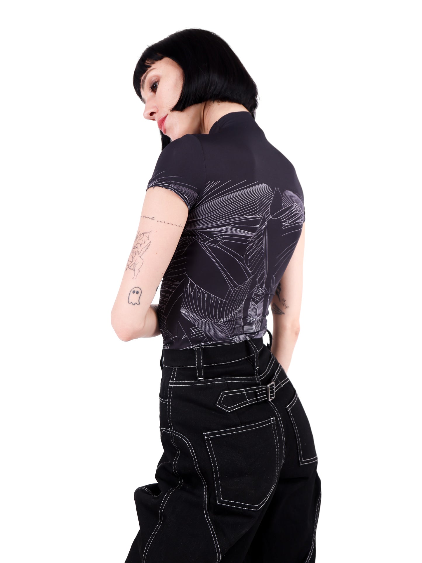Obsidian Feather/Nightcall Short Sleeve