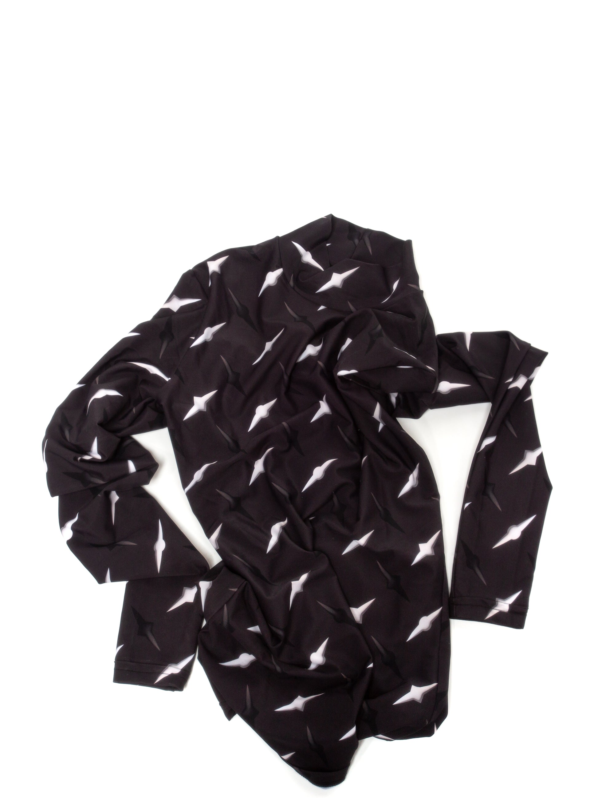VinöniV / VinoniV Manhattan printed jersey top bodysuit with city-inspired design